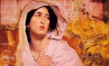 Sir Lawrence Alma Tadema Painting - Portrait of a Woman Romantic Sir Lawrence Alma Tadema